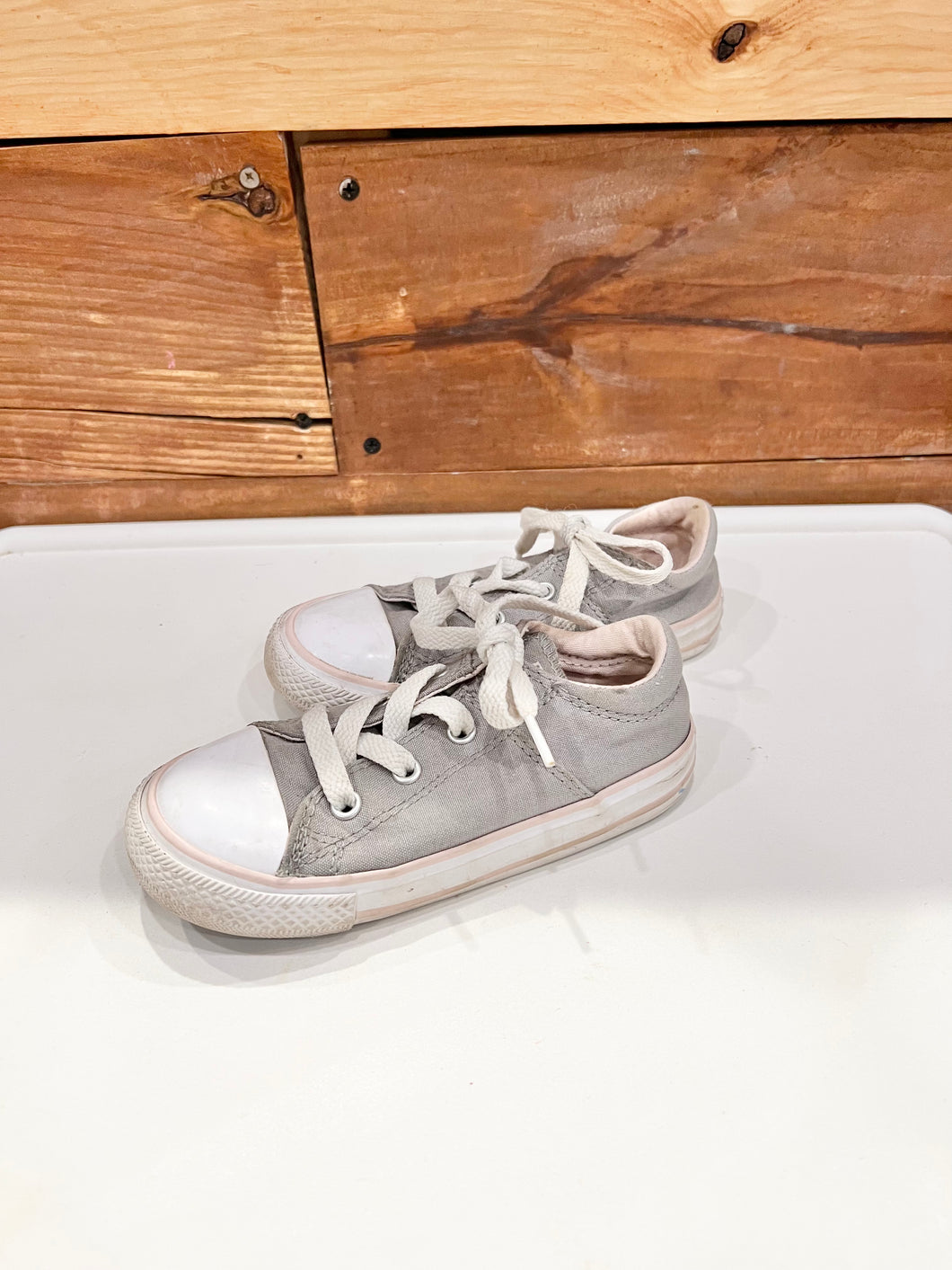 Converse Gray Shoes Size 9