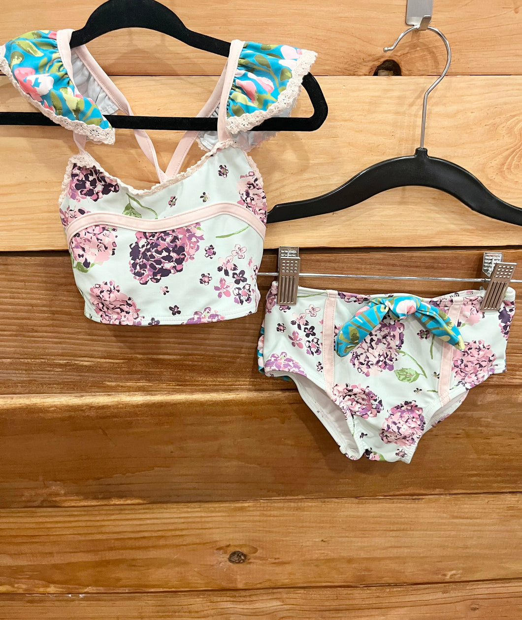 Sweethoney 2pc Floral Swimsuit Size 2T