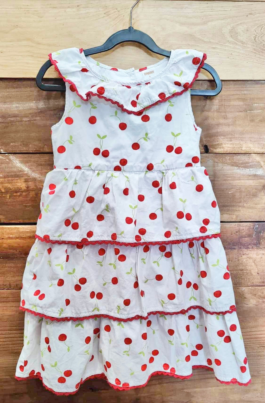 Gymboree Cherries Dress Size 6