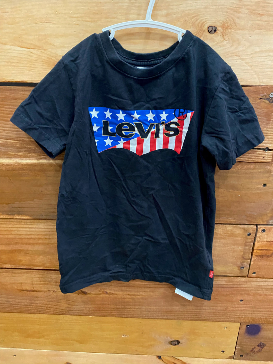 Levi's Black USA Shirt Size 8-10