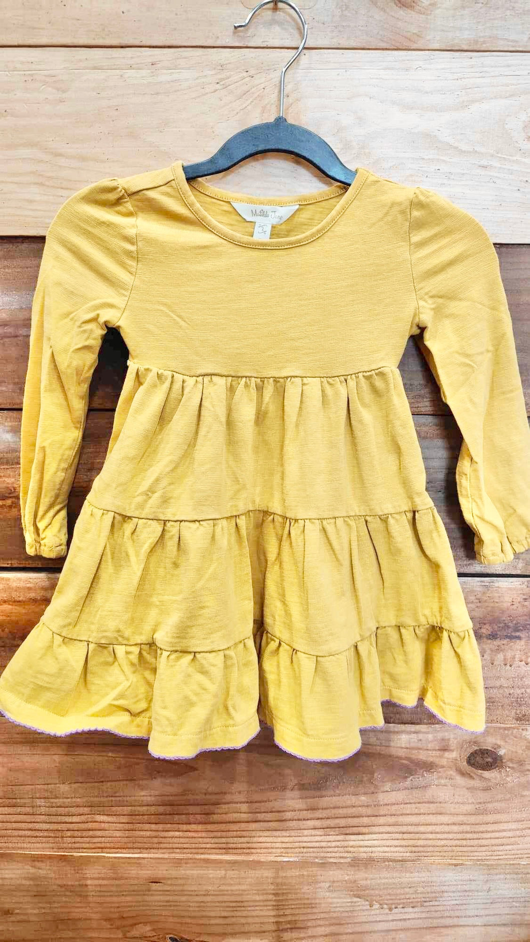 Matilda Jane Golden Yellow Dress Size 2