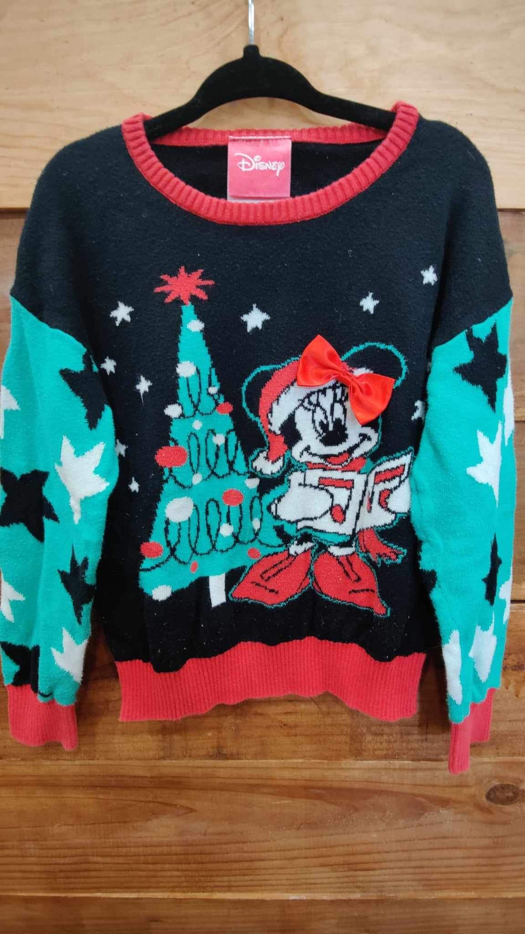Disney Minnie Mouse Christmas Sweater Size 4T
