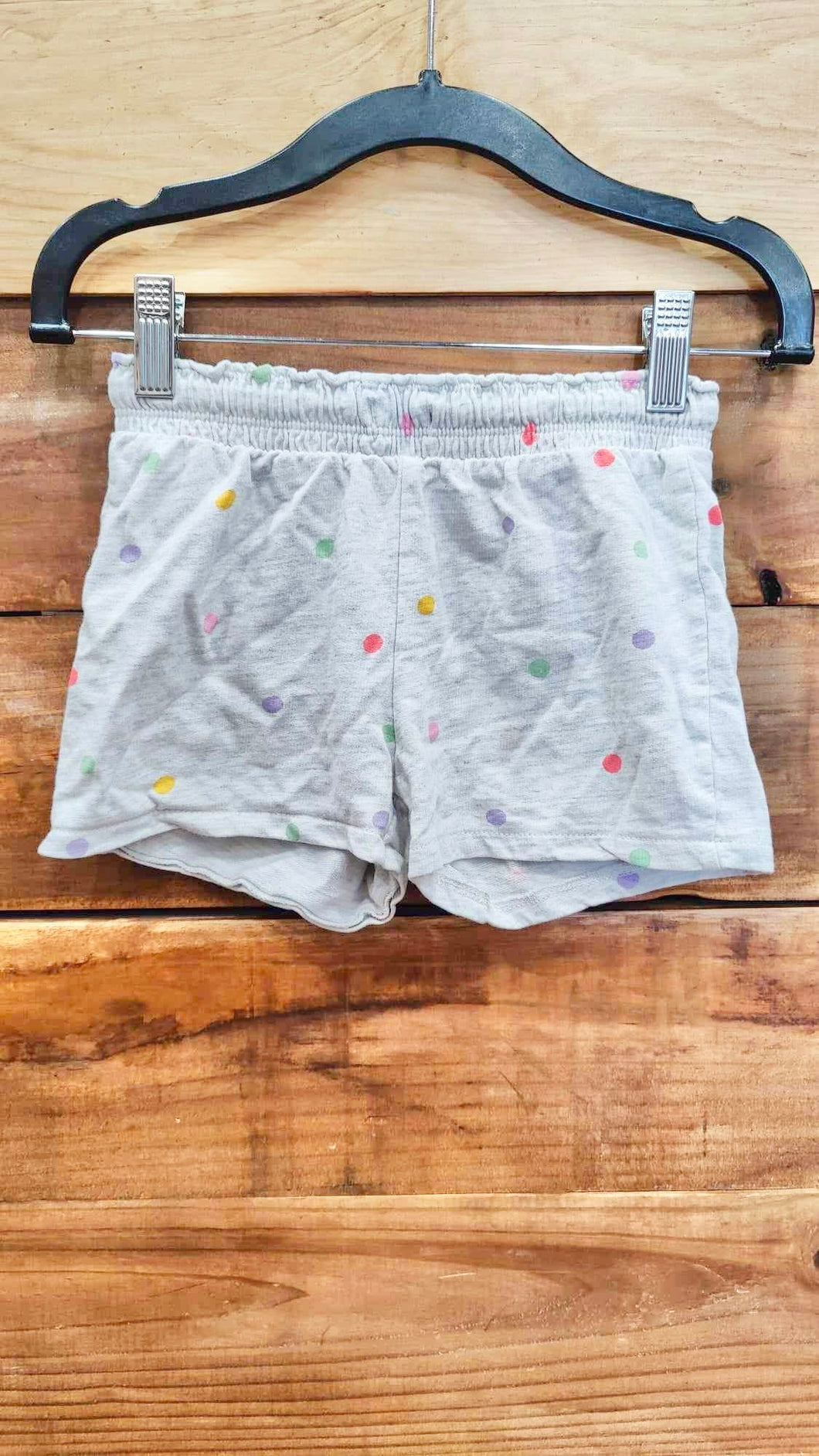 H&M Gray Polka Dot Shorts Size 6-7