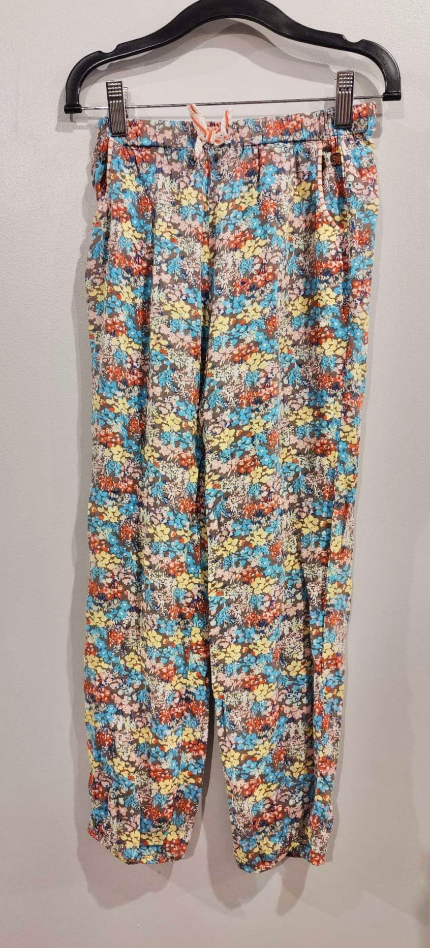 Matilda Jane Gray Flower Pants Size 10