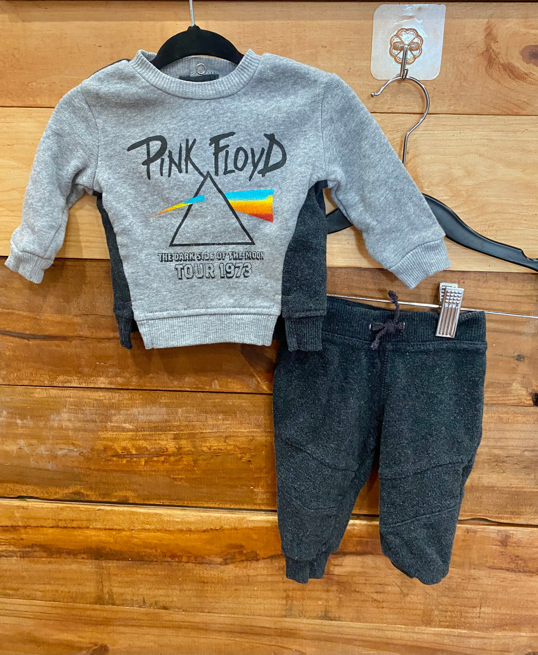 Pink Floyd 2pc Outfit Size 0-3m