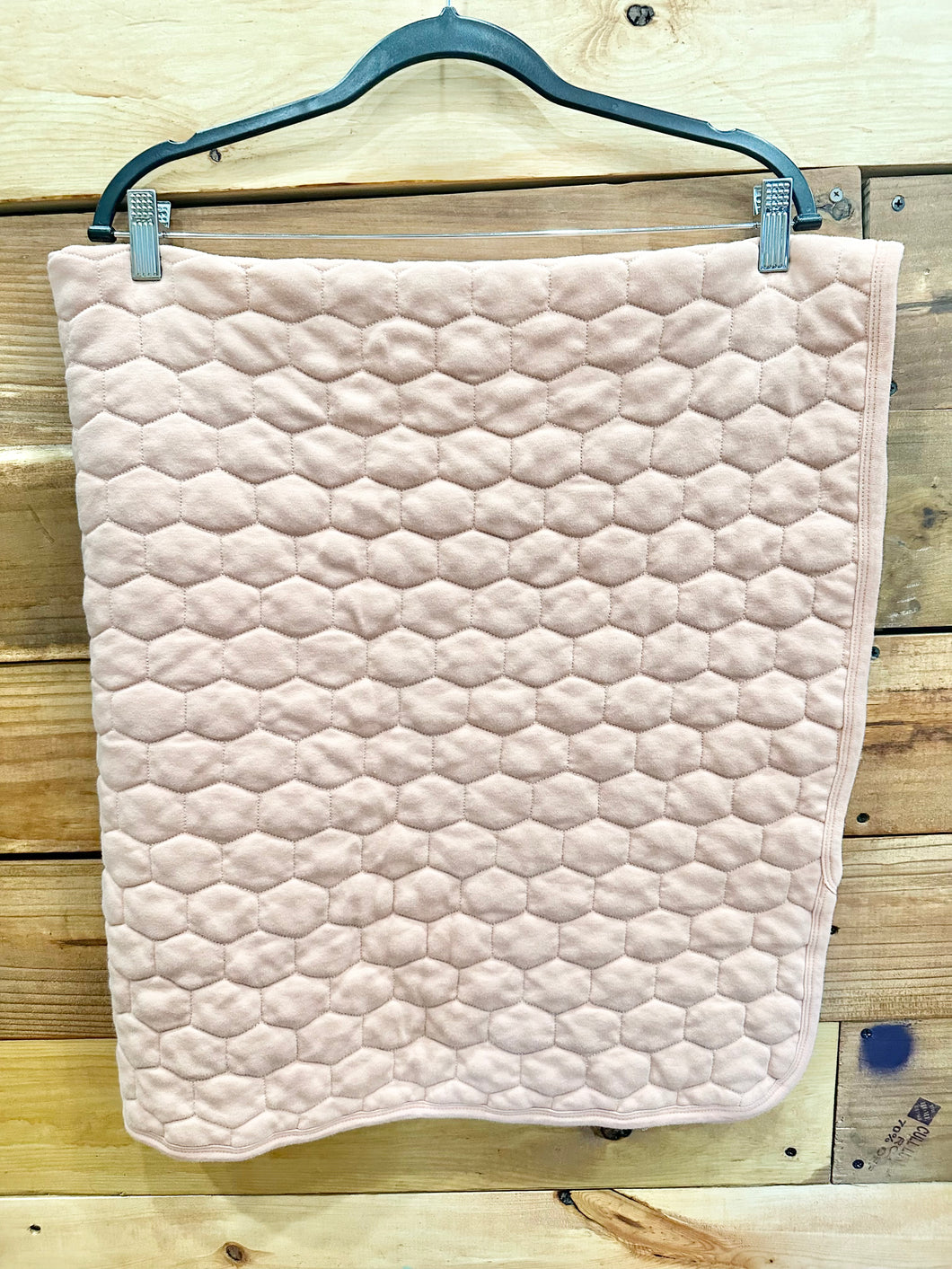 Kate Quinn Pink Quilted Blanket