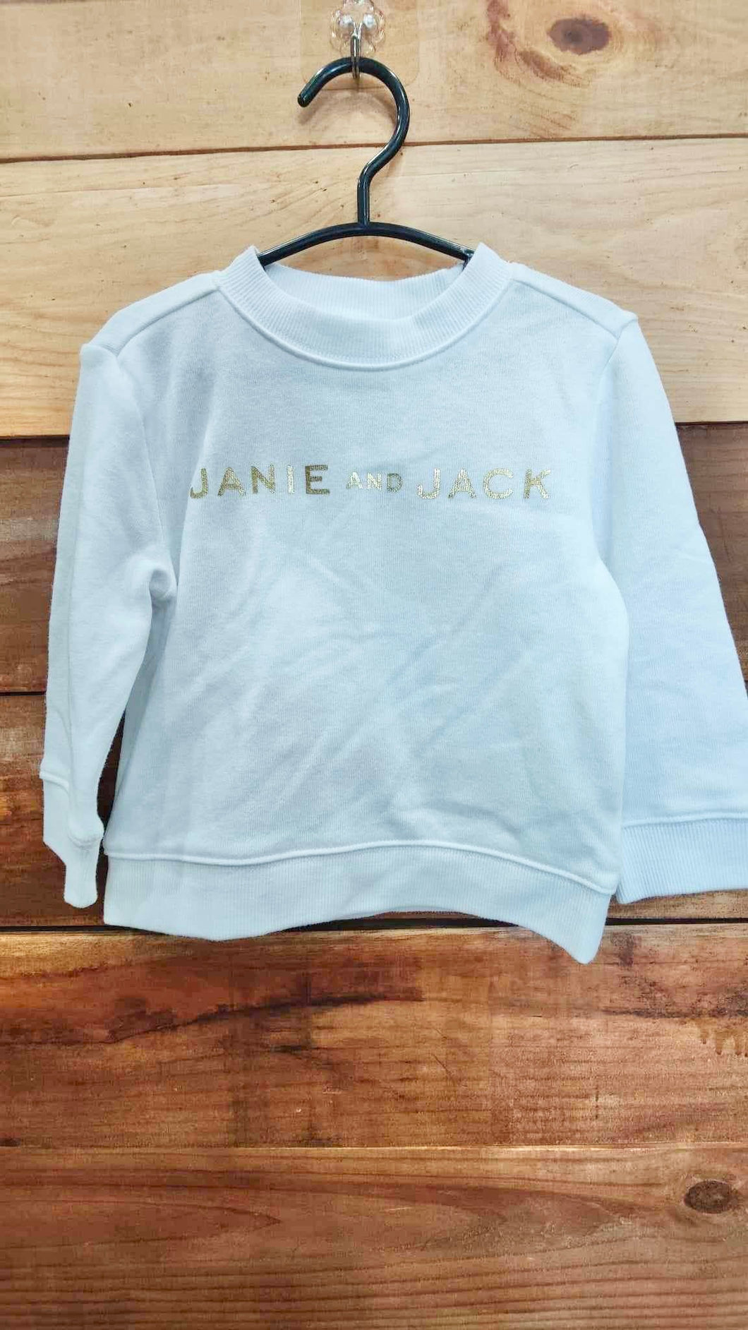 Janie & Jack White Sweater Size 12-18m