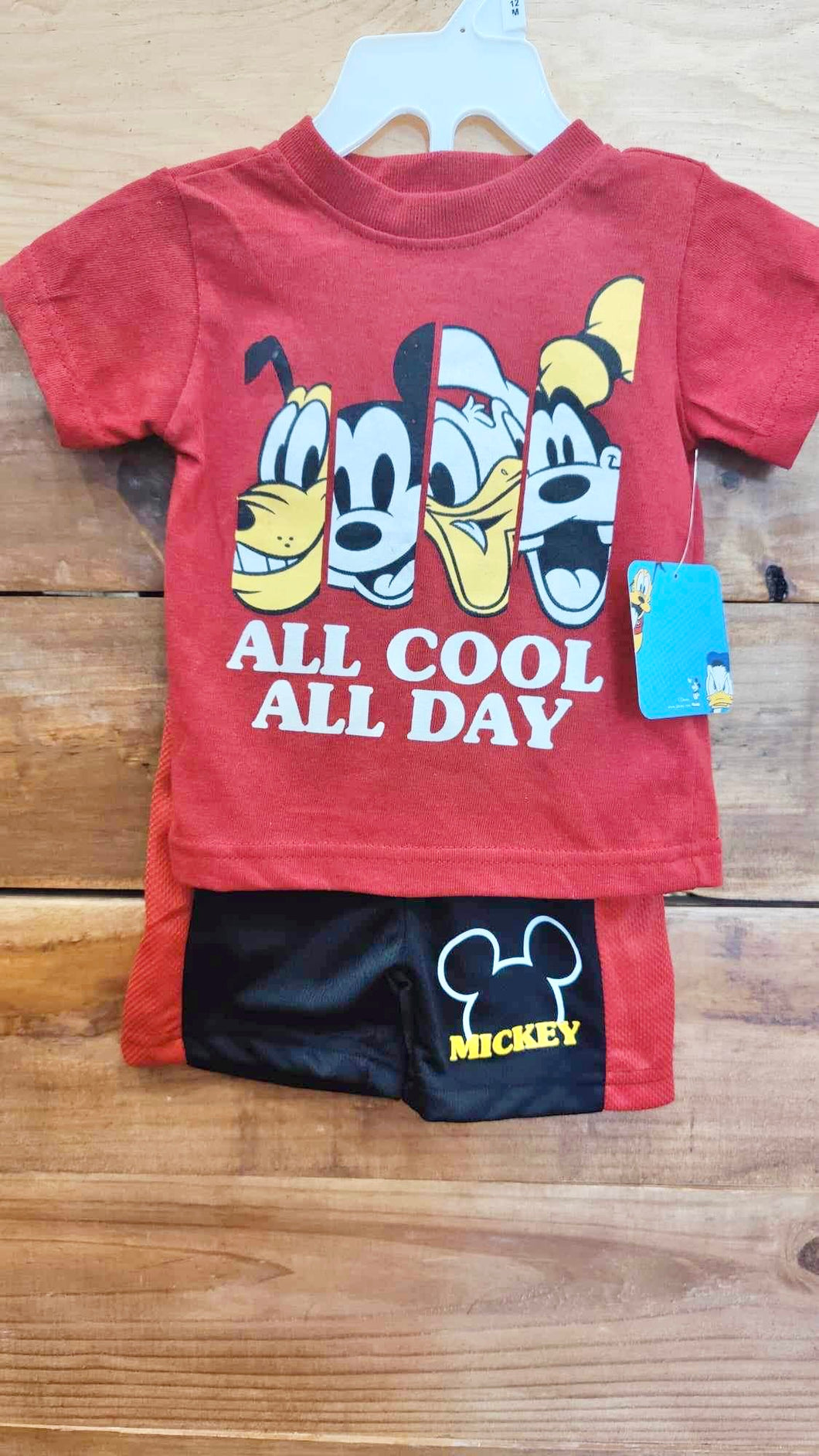 Disney Mickey 2pc Outfit Size 12m