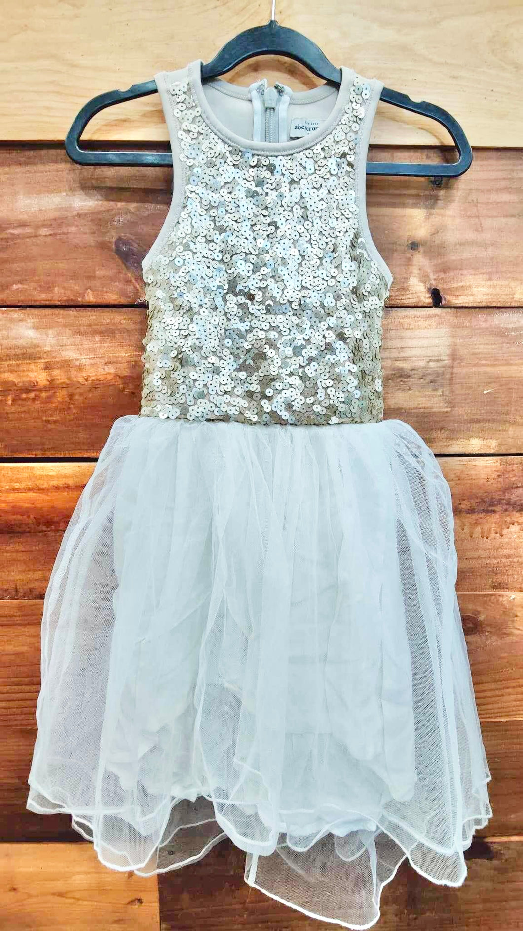 Abercrombie Tulle Sequin Dress Size 3/4
