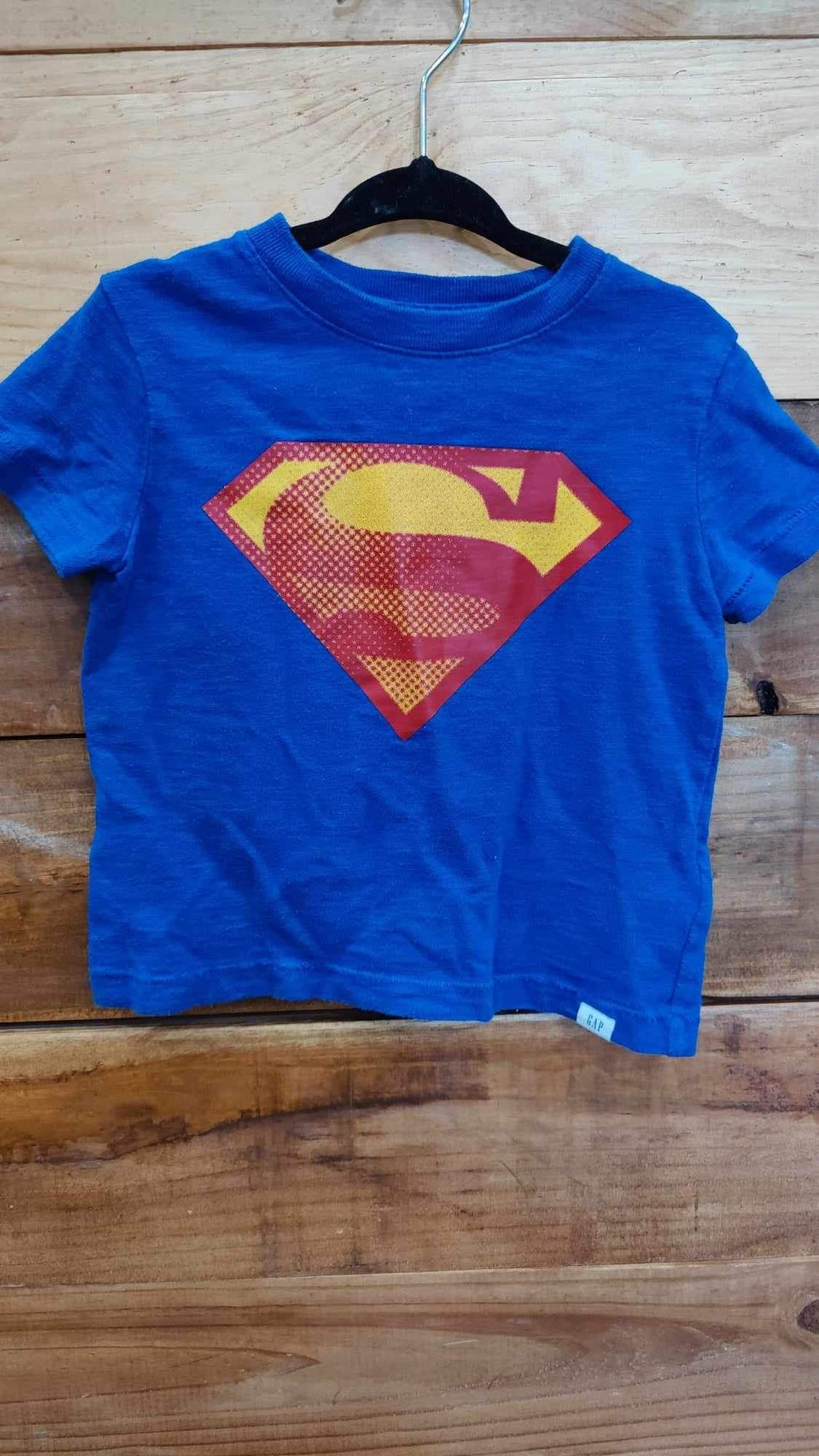 Gap Blue Superman Shirt Size 12-18m