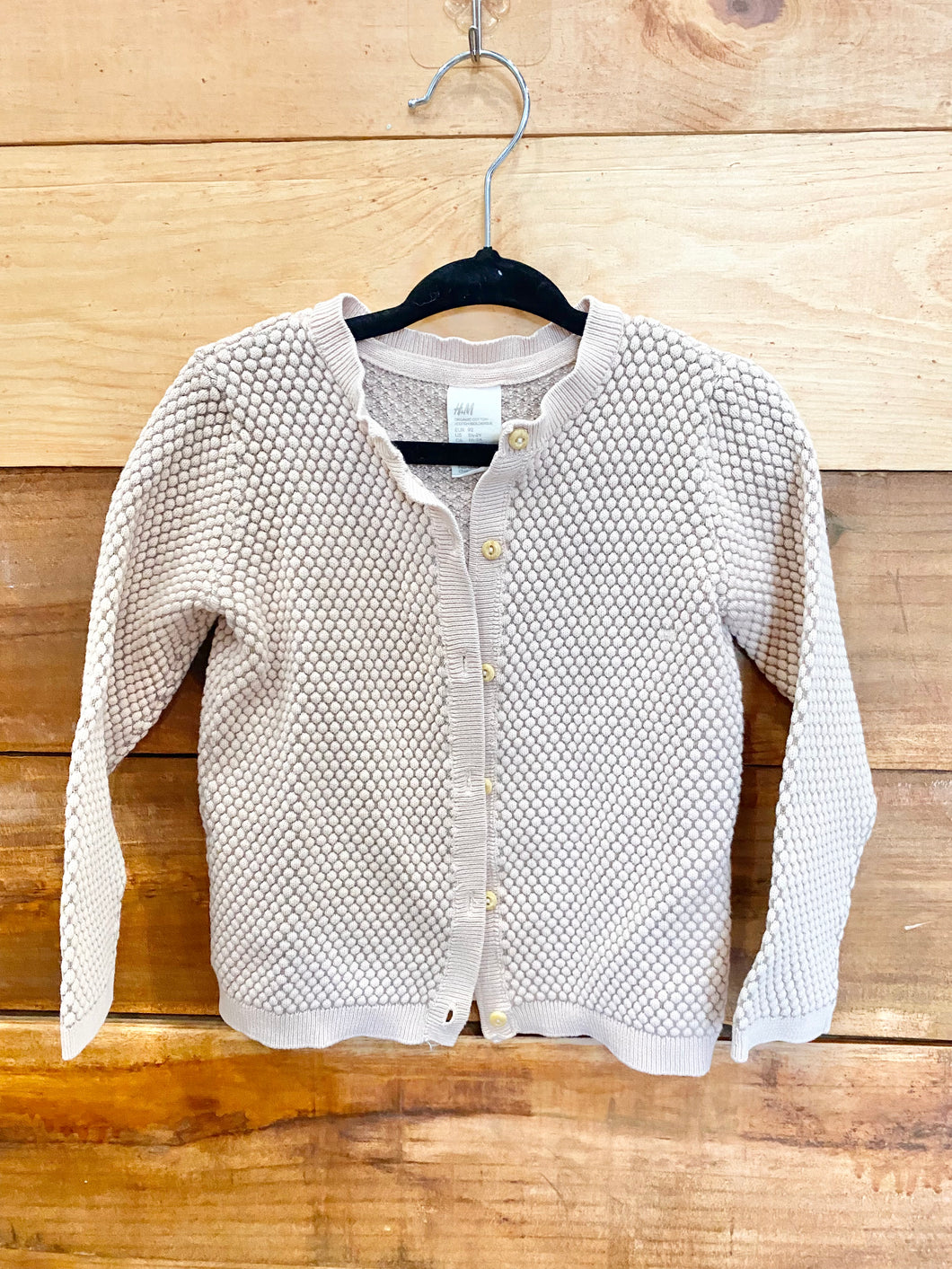 H&M Dusty Mauve Sweater Size 1.5-2Y