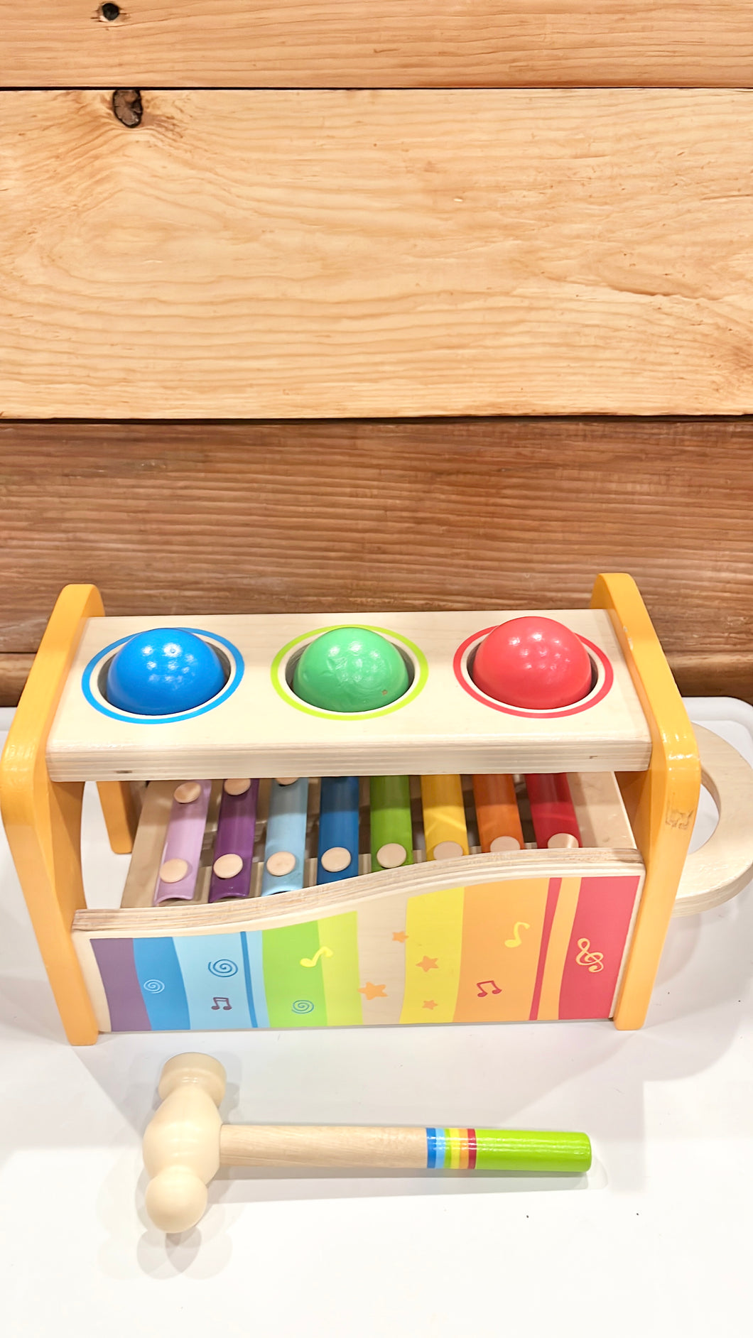Hape Pound & Tap Bench with Xylophone