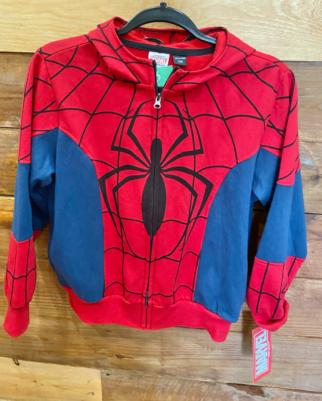 Marvel Spiderman Jacket Size 8-10