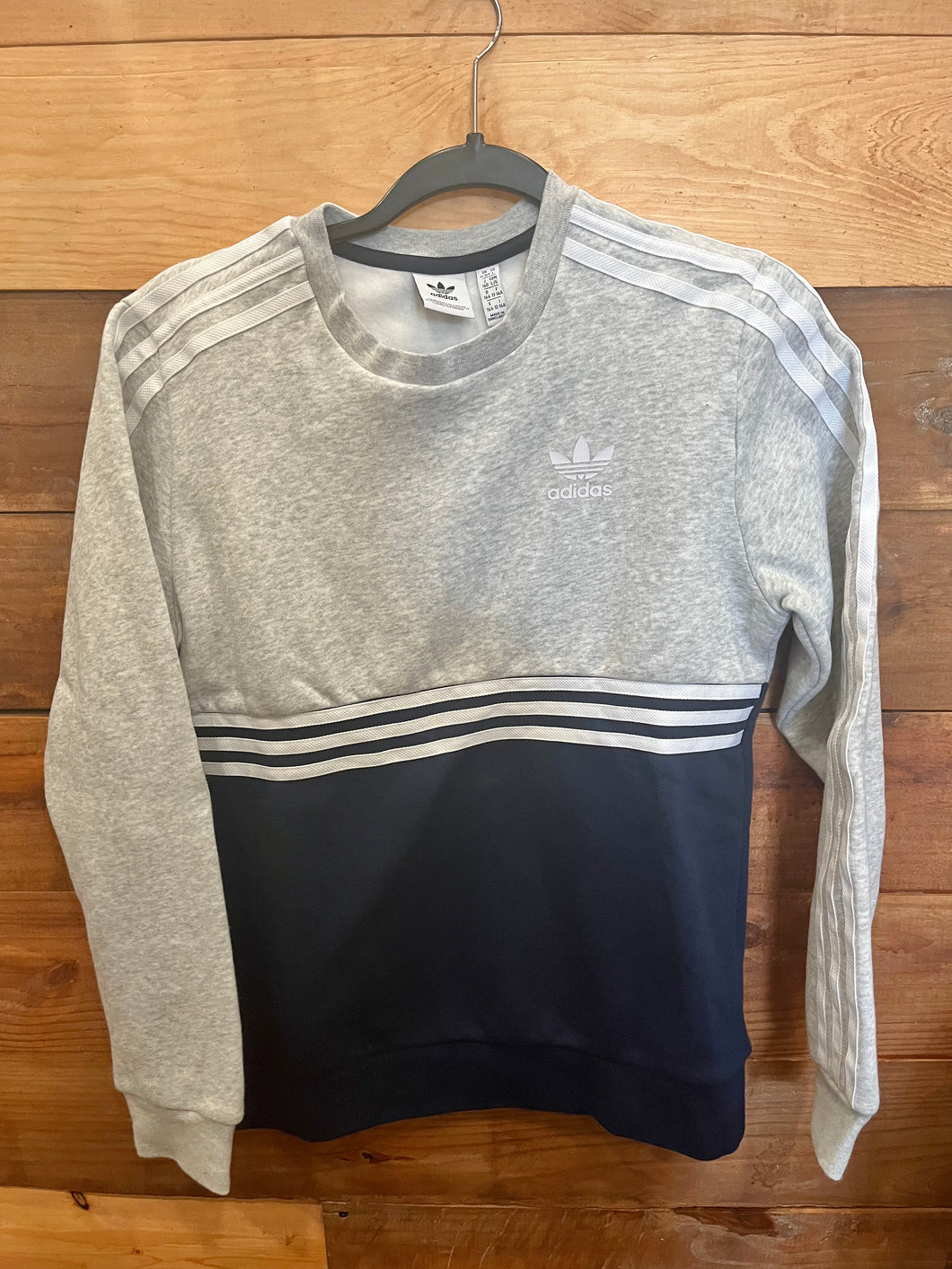 Adidas Gray Sweater Size 13-14Y