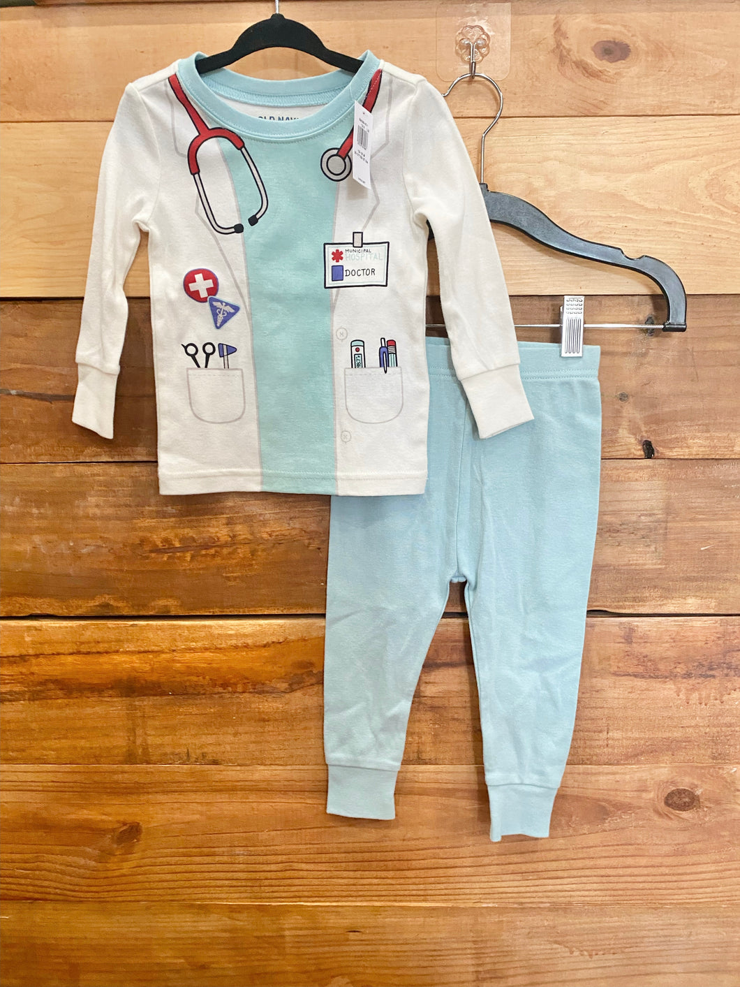 Old Navy Doctor Pajamas Size 12-18m