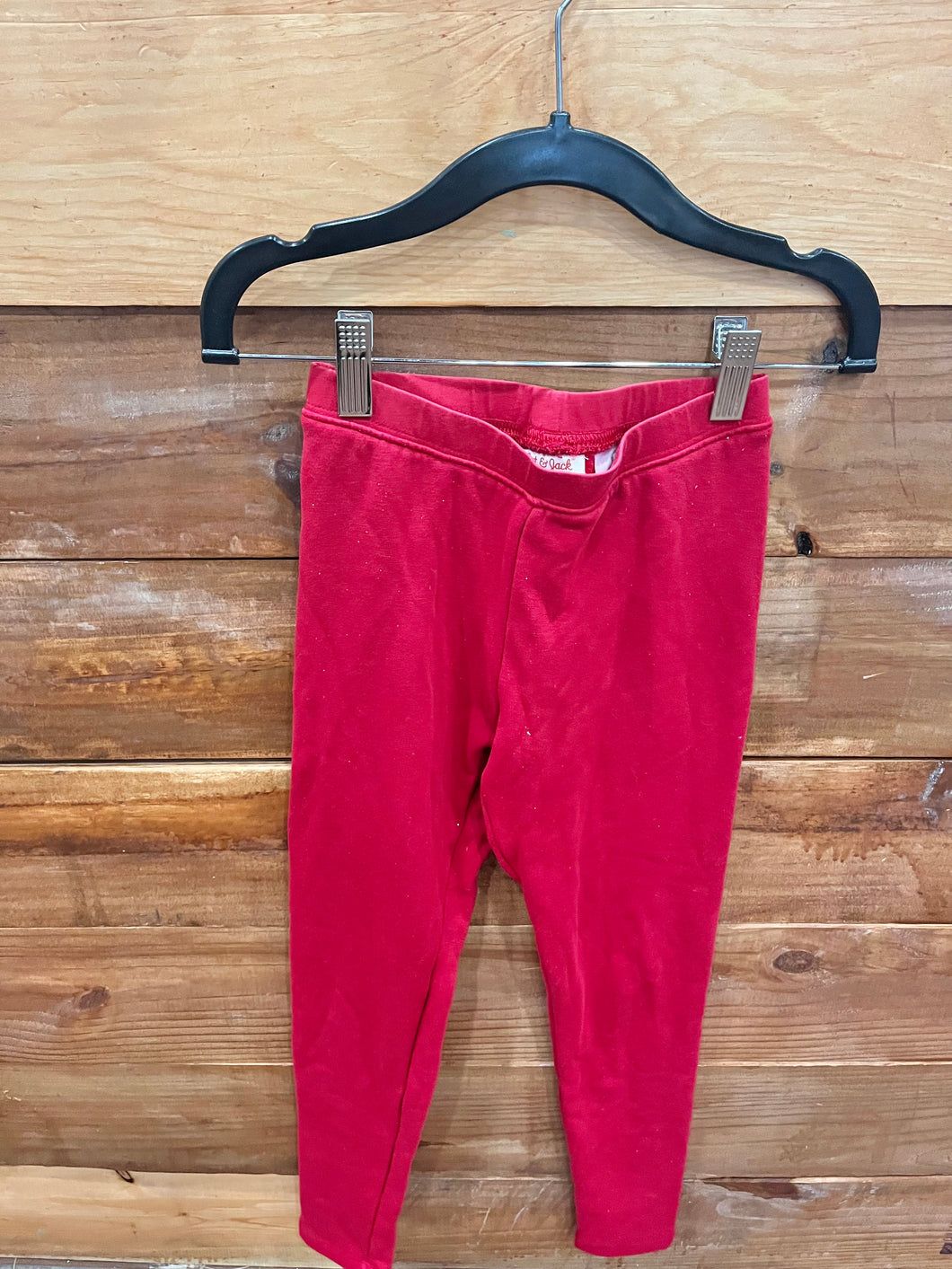 Cat & Jack Red Glitter Pants Size 7/8