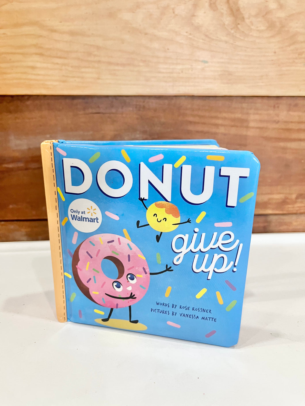 Donut Give Up Book