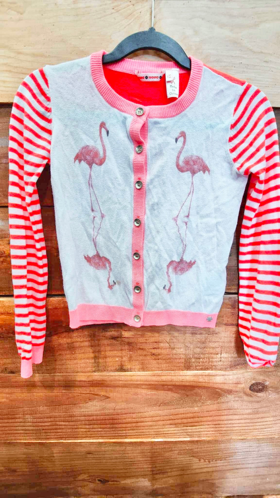 Nono Flamingo Sweater Size 5-6