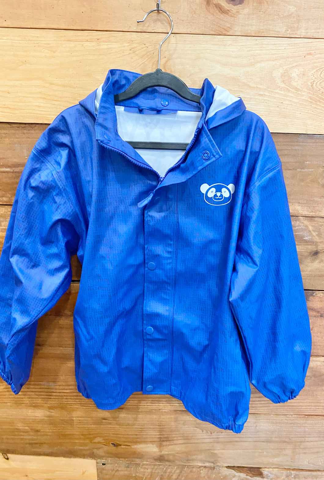 Bogi Blue Rain Jacket Size 7-8Y