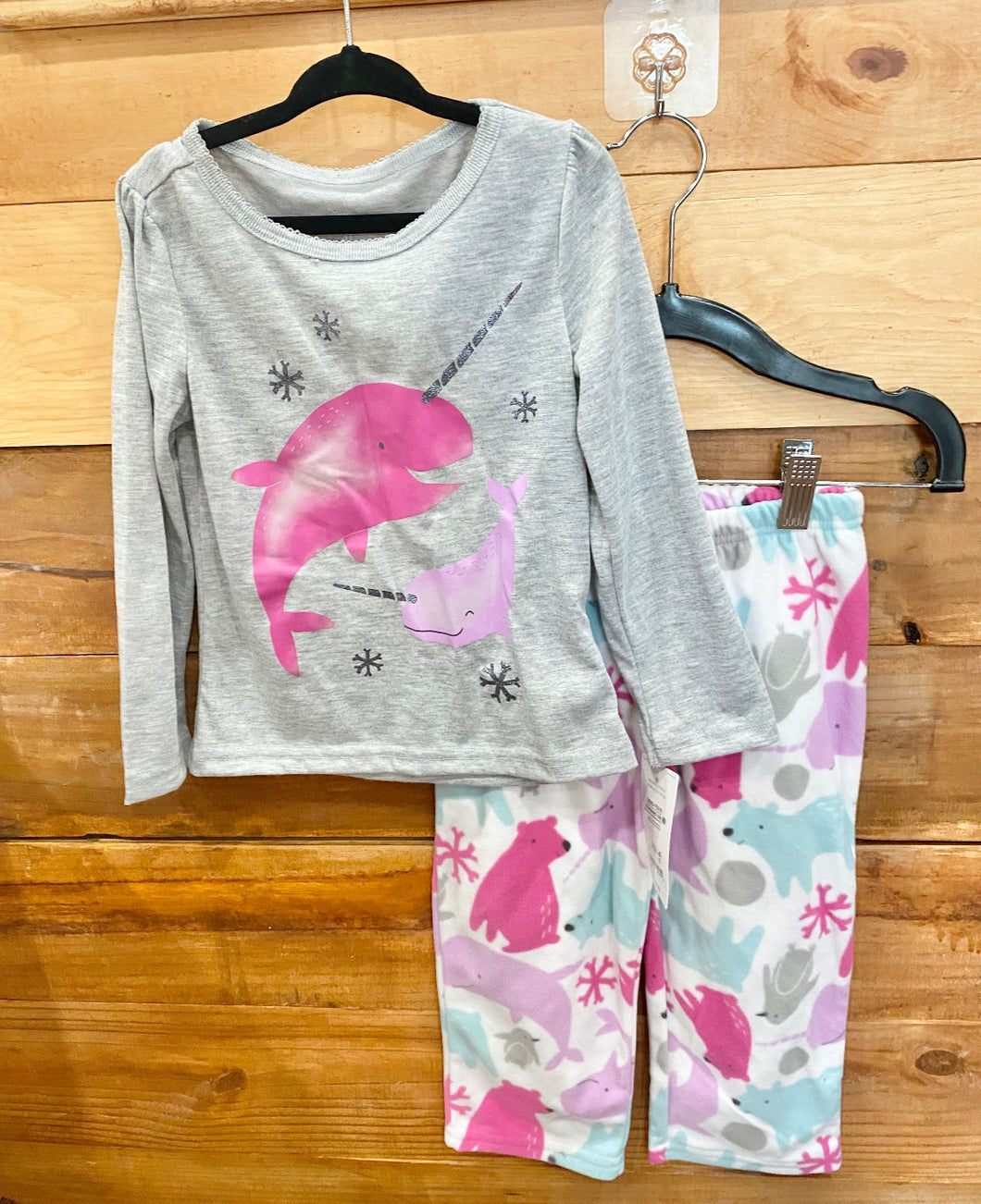 Carters Narwhal Pajamas Size 3T