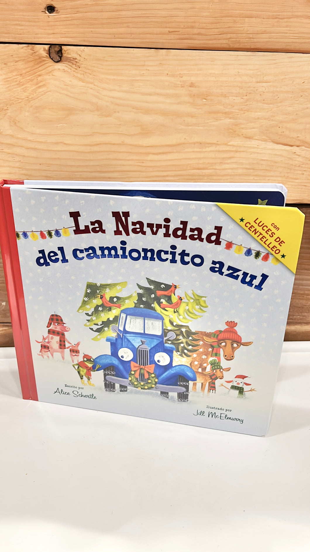 Little Blue Truck La Navidad Book
