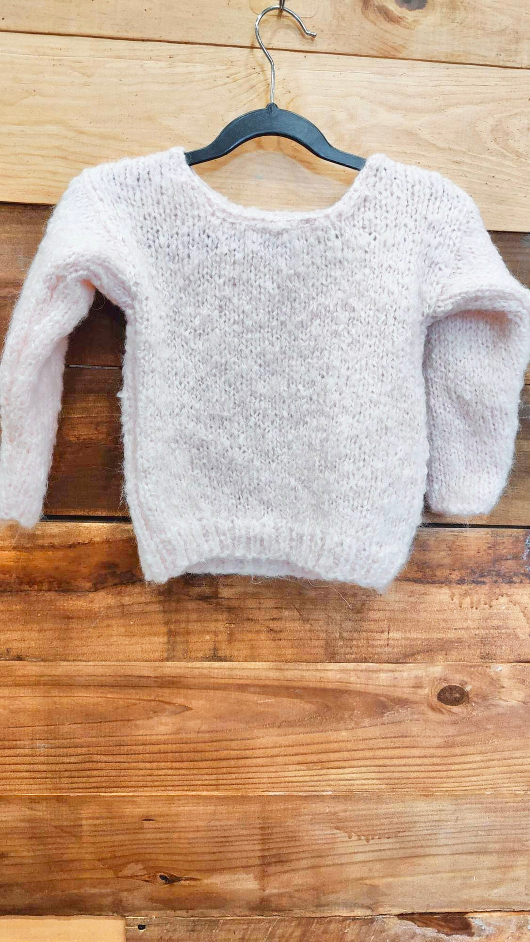 Pink Soft Knit Sweater Size 18-24m