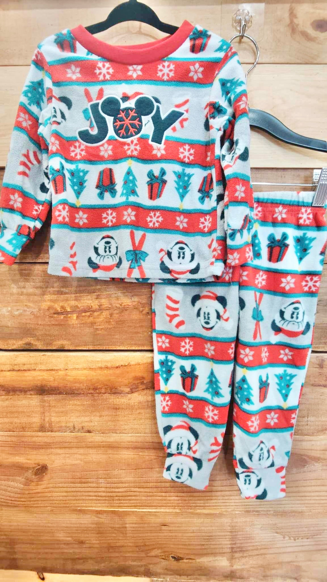 Disney Mickey Joy Pajamas Size 2T