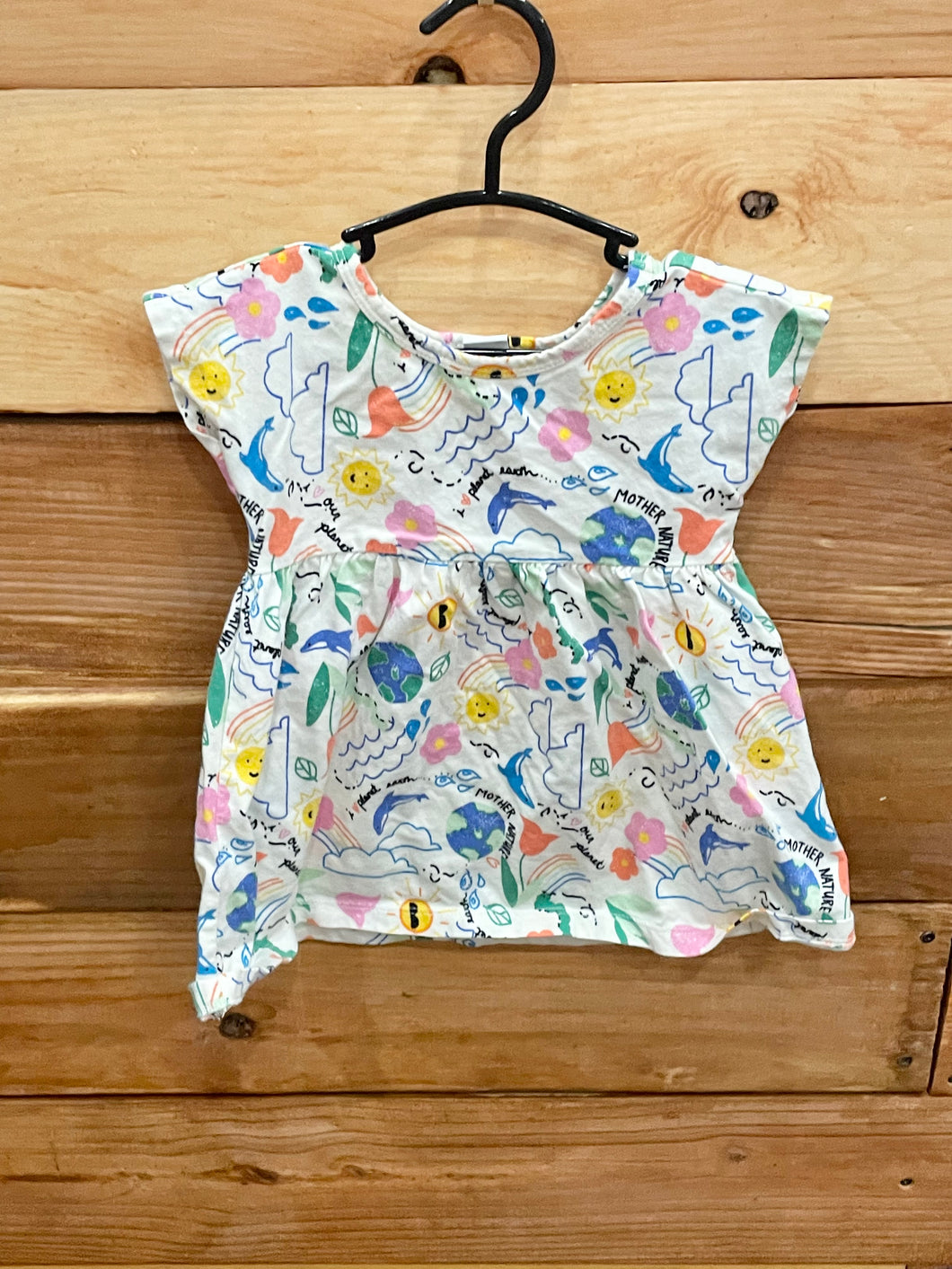 Old Navy Planet Earth Dress Size 6-12m