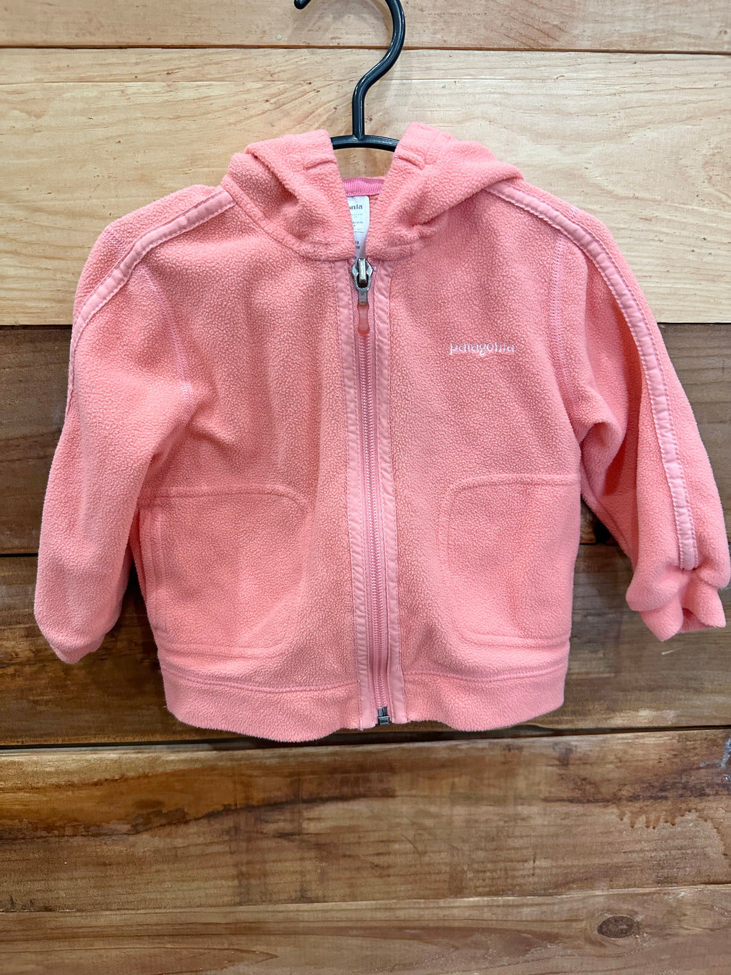 Patagonia Pink Fleece Jacket Size 6m