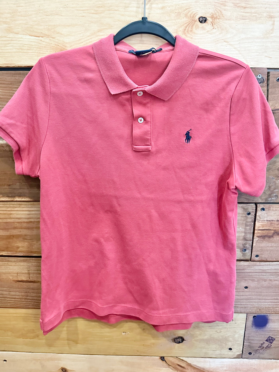 Ralph Lauren Dark Pink Polo Shirt Size 14-16